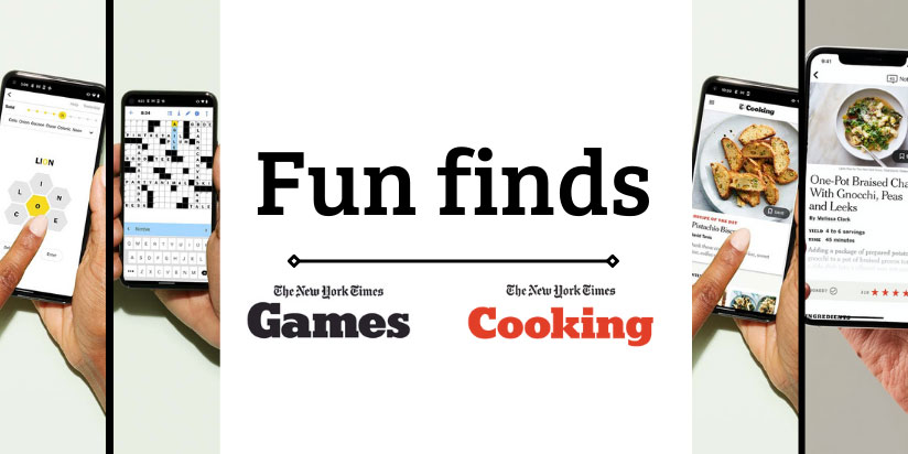Fun Finds: New York Times Cooking / Gaming
